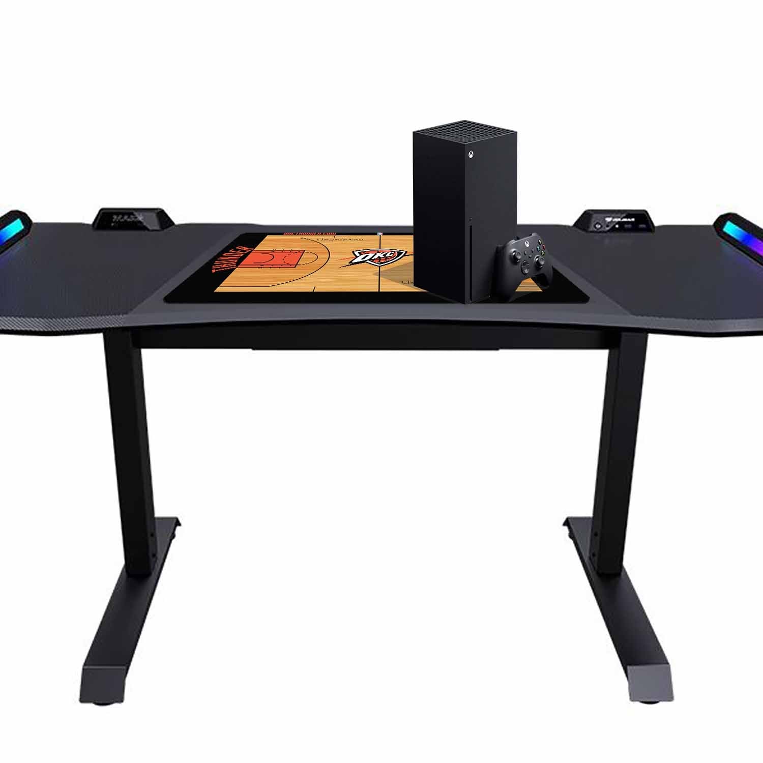 Oklahoma City Thunder Themed NBA Desk / Gamer Pad