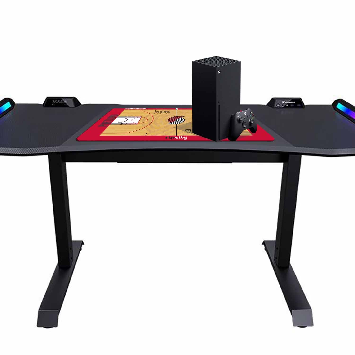 Portland Trailblazers Themed NBA Desk / Gamer Pad