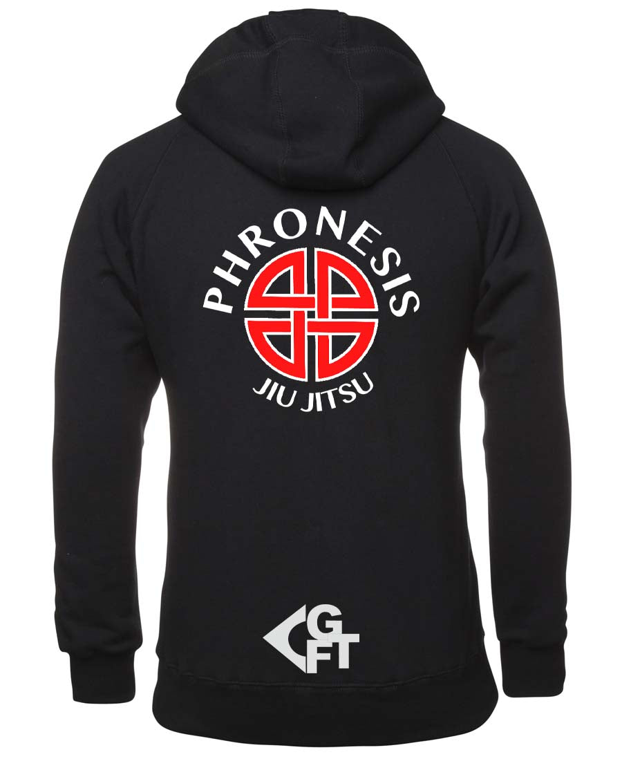 Phronesis Jiu Jitsu Logo Zipped Hoodie