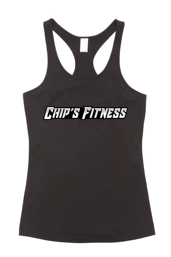 Chip's Fitness double sided  T-back singlet - Ladies