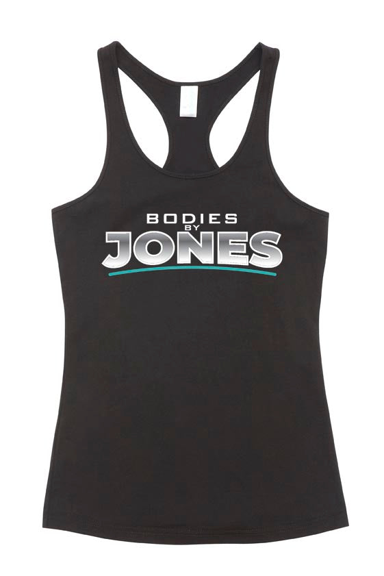 Bodies By Jones Logo T-back singlet - Ladies