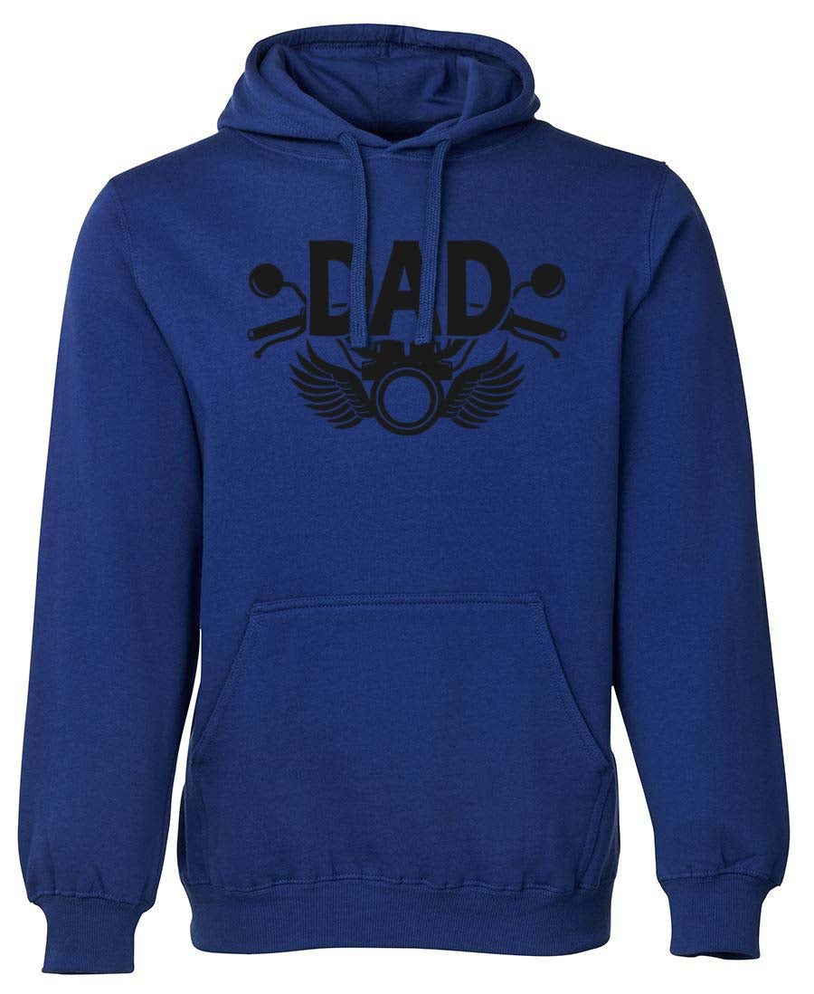 Dad Motorcycle Logo - Fathers Day Hoodie