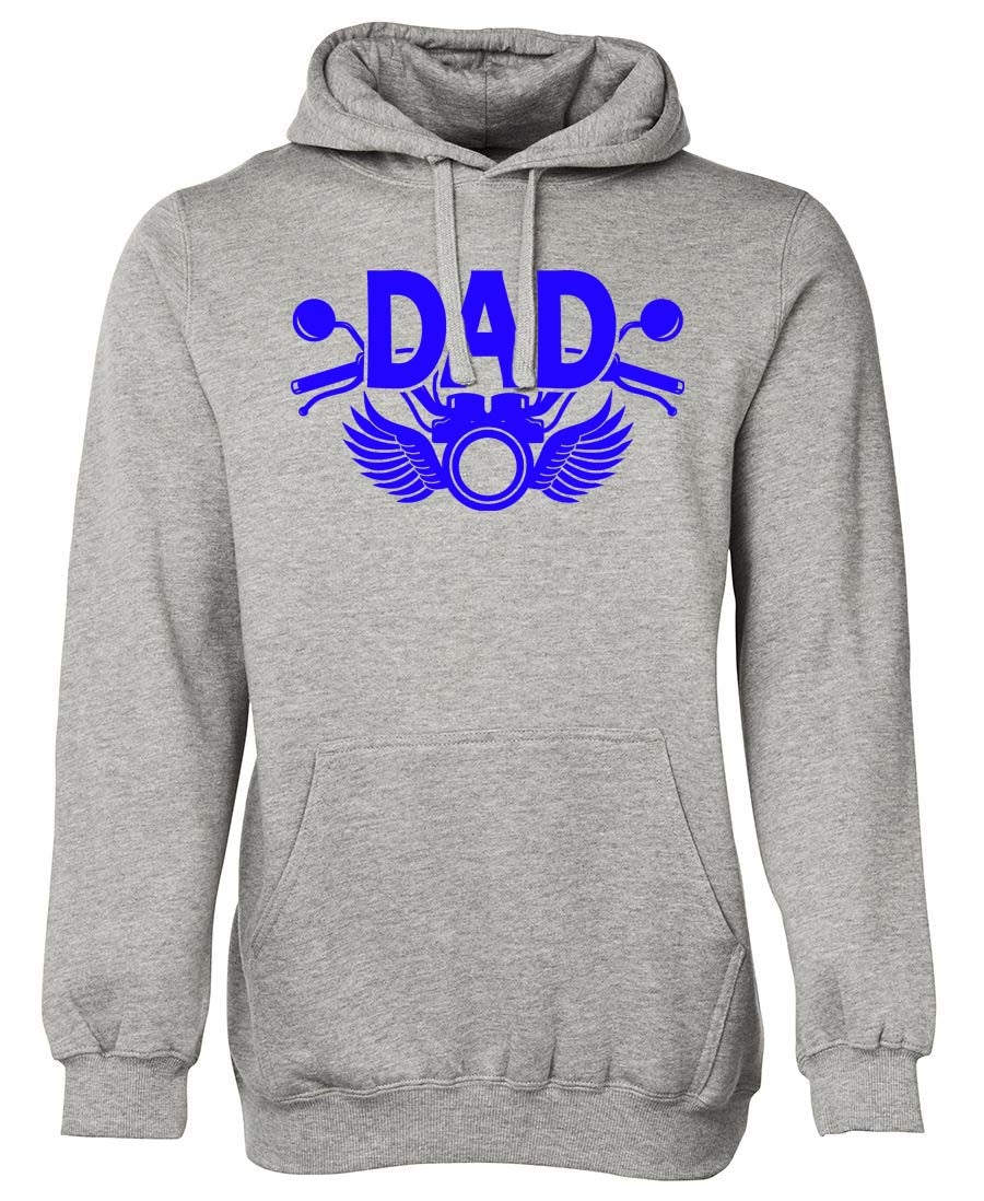 Dad Motorcycle Logo - Fathers Day Hoodie