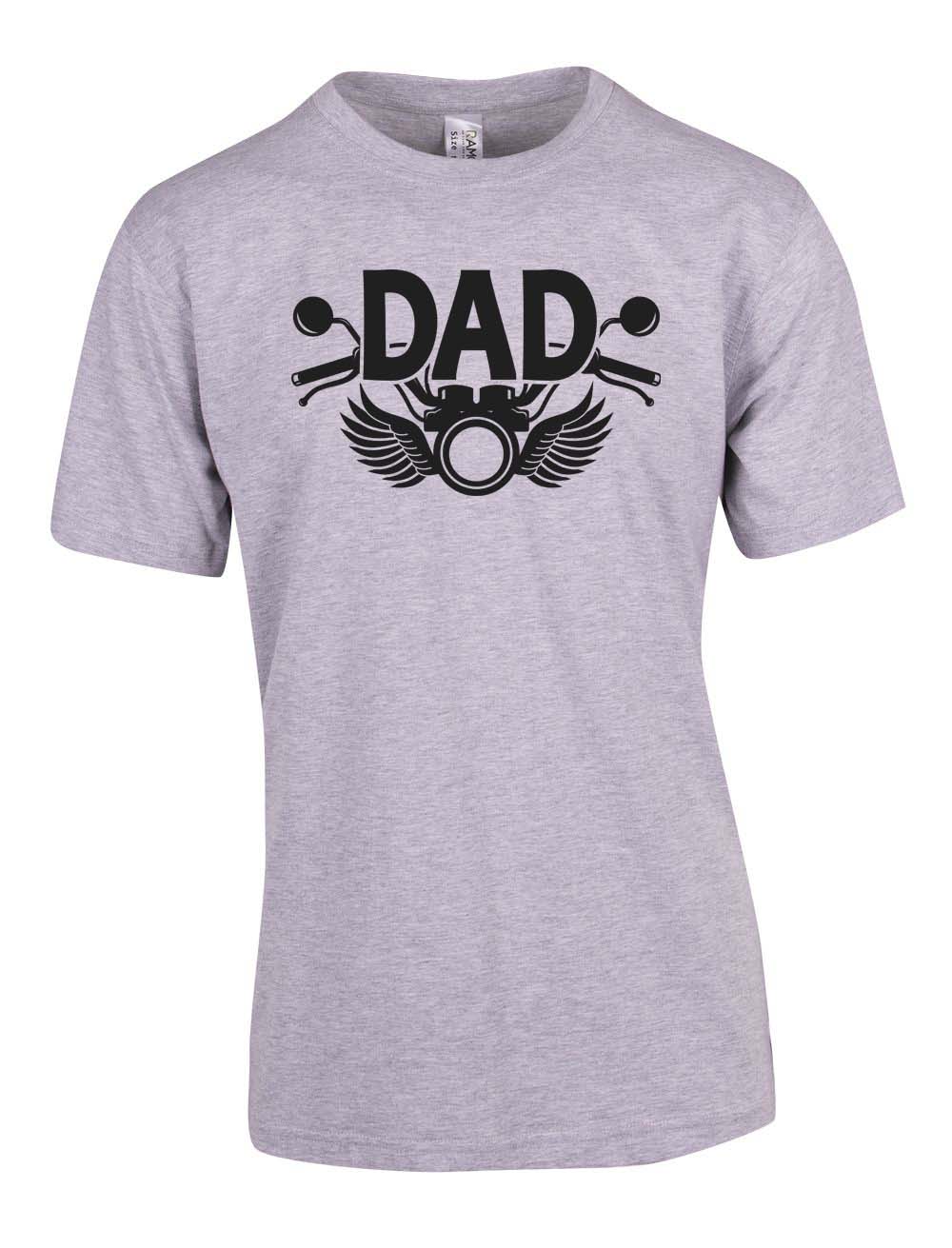 Dad Motorcycle - Fathers Day T Shirt