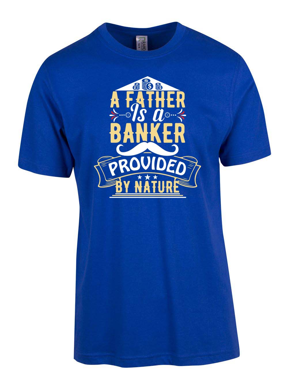 Father is a banker - Fathers Day T Shirt