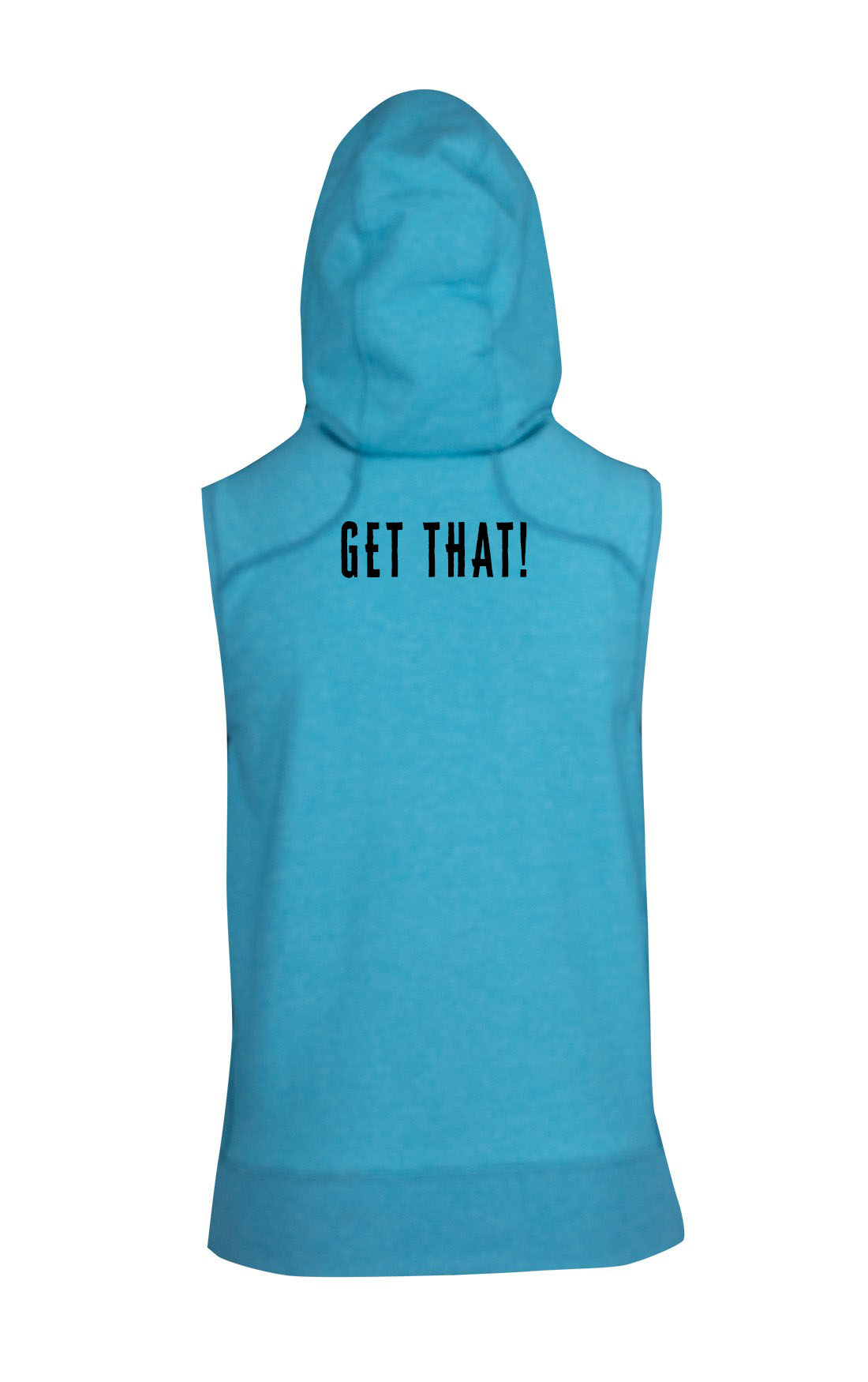 PBPT - Ladies Heather SLEEVELESS Hoodie