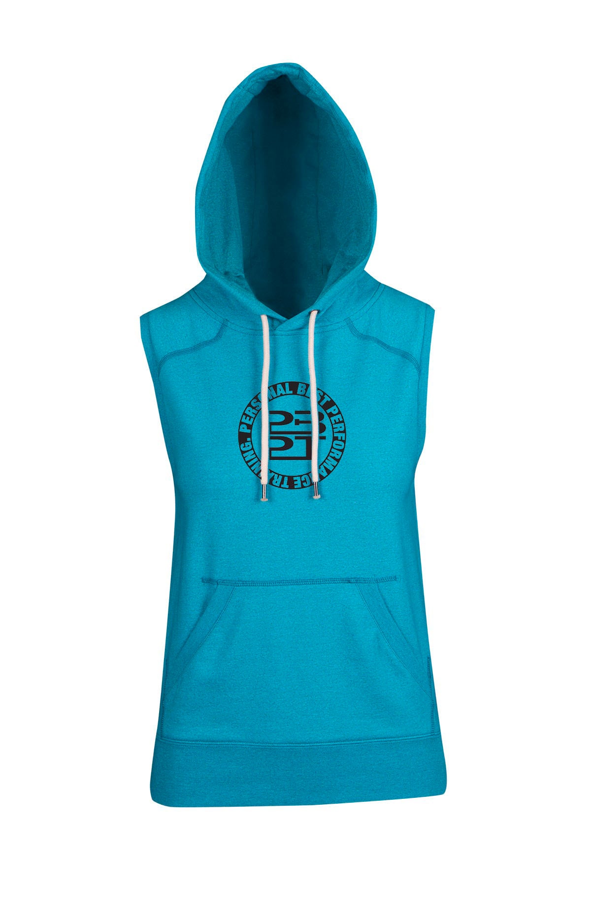 PBPT - Ladies Heather SLEEVELESS Hoodie