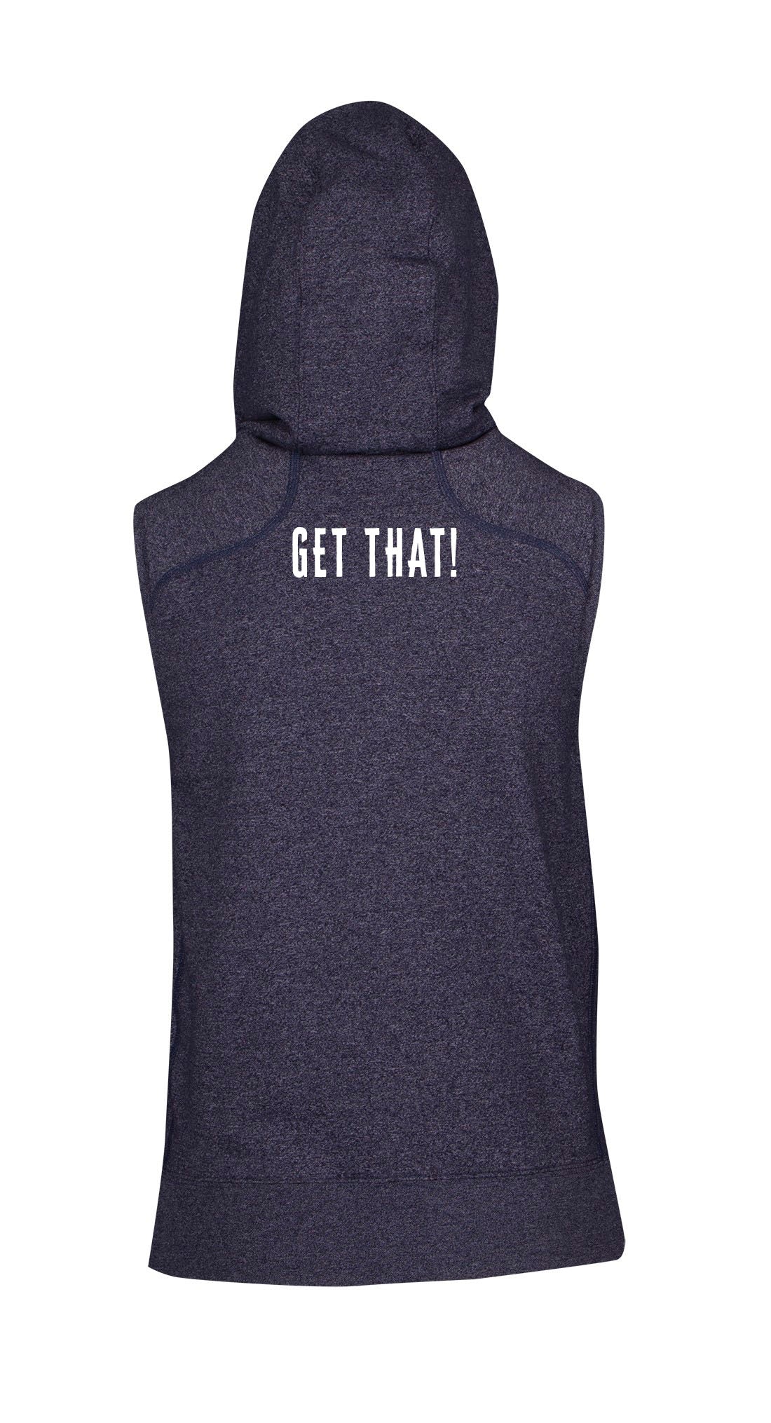 PBPT - Ladies Heather SLEEVELESS Hoodie