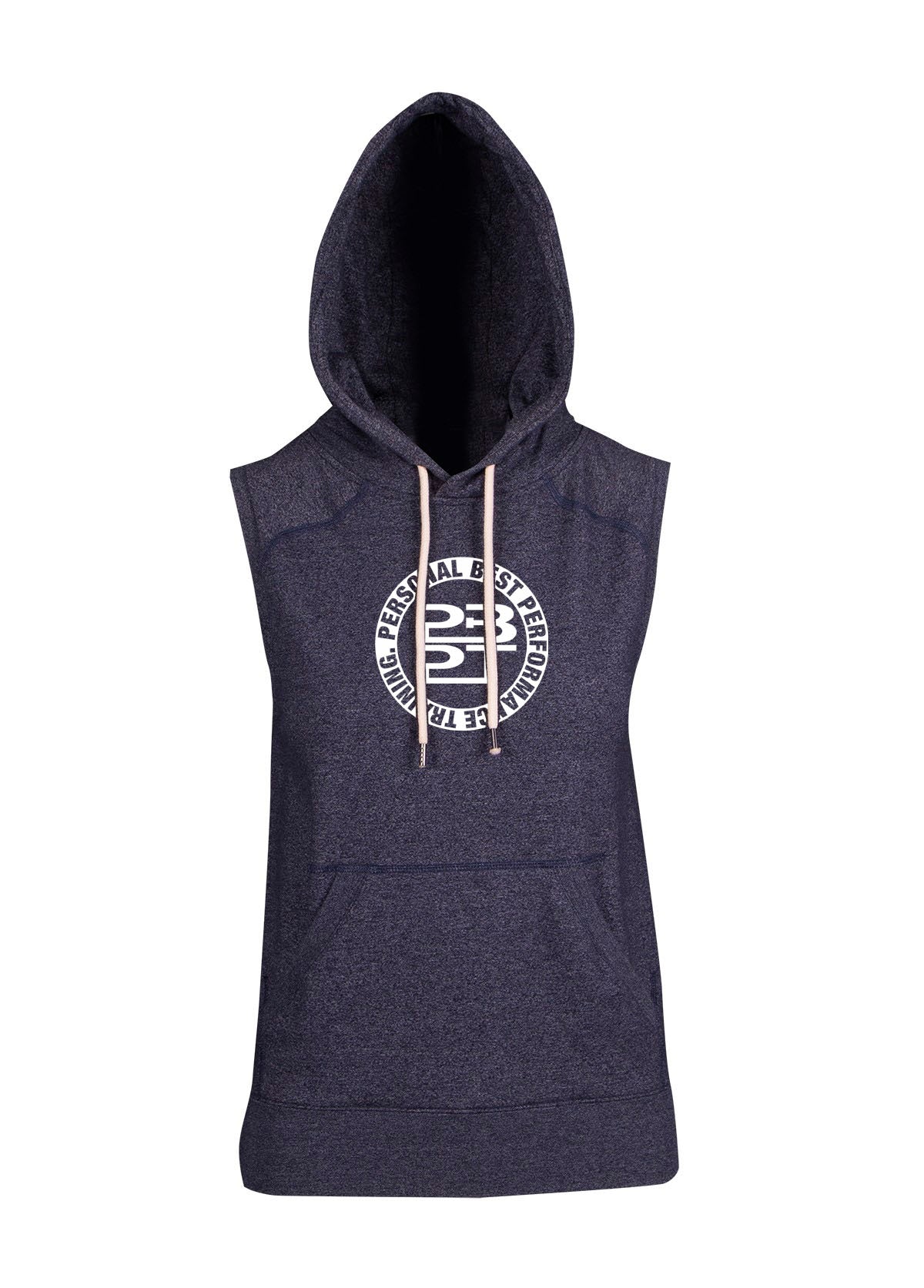 PBPT - Ladies Heather SLEEVELESS Hoodie