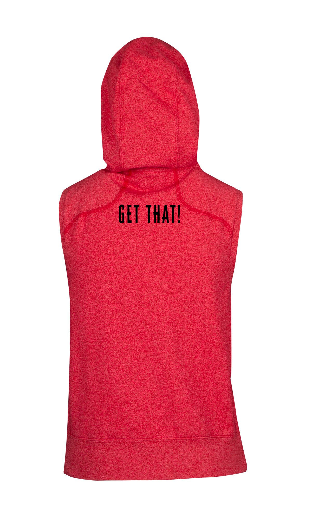 PBPT - Ladies Heather SLEEVELESS Hoodie