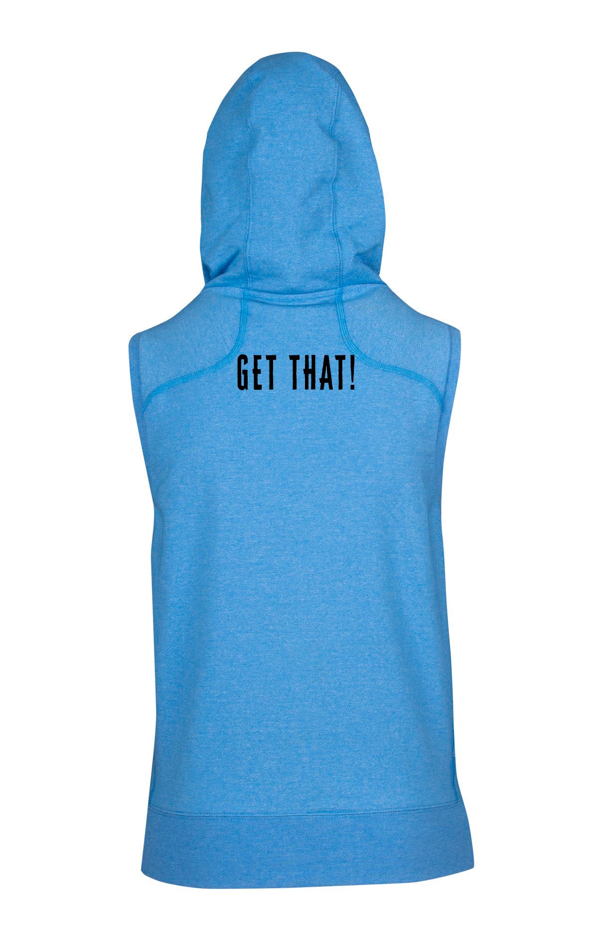 PBPT - Ladies Heather SLEEVELESS Hoodie