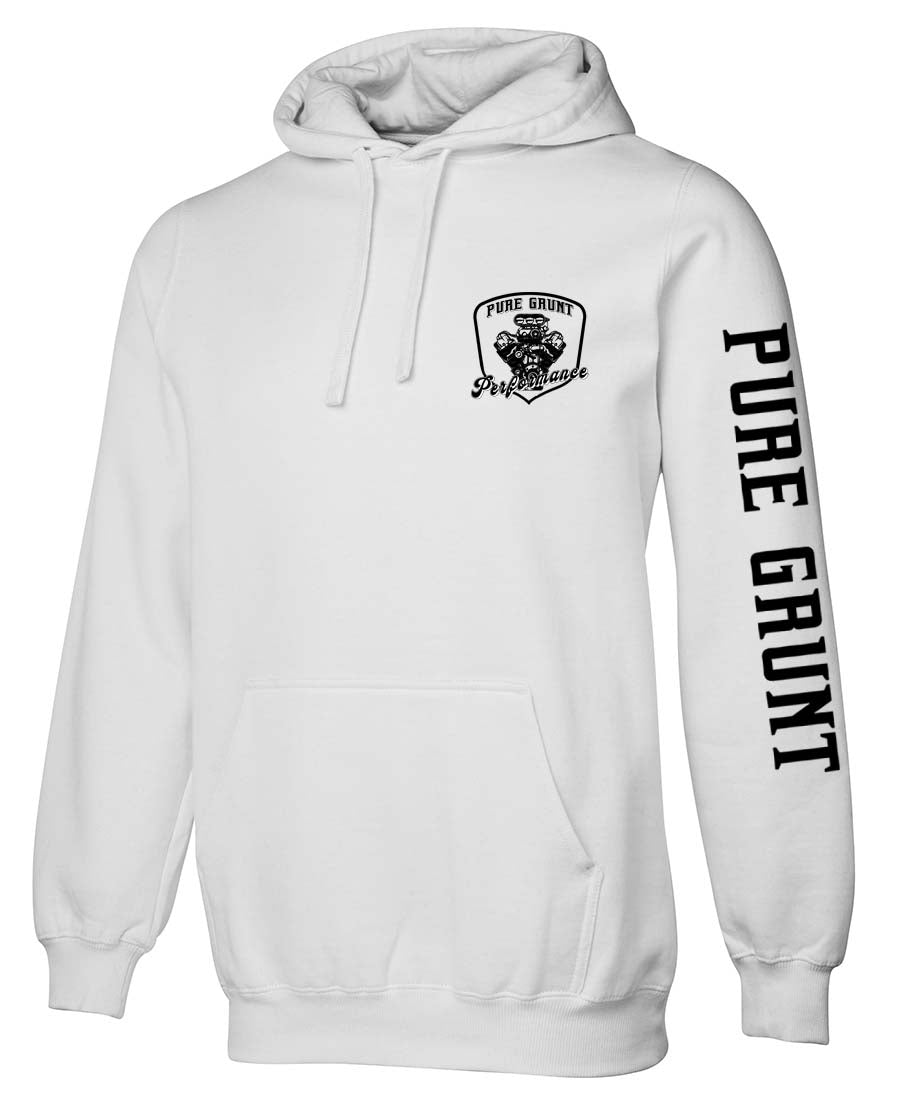 Pure Grunt Double Sided & Sleeve Logo Hoodie