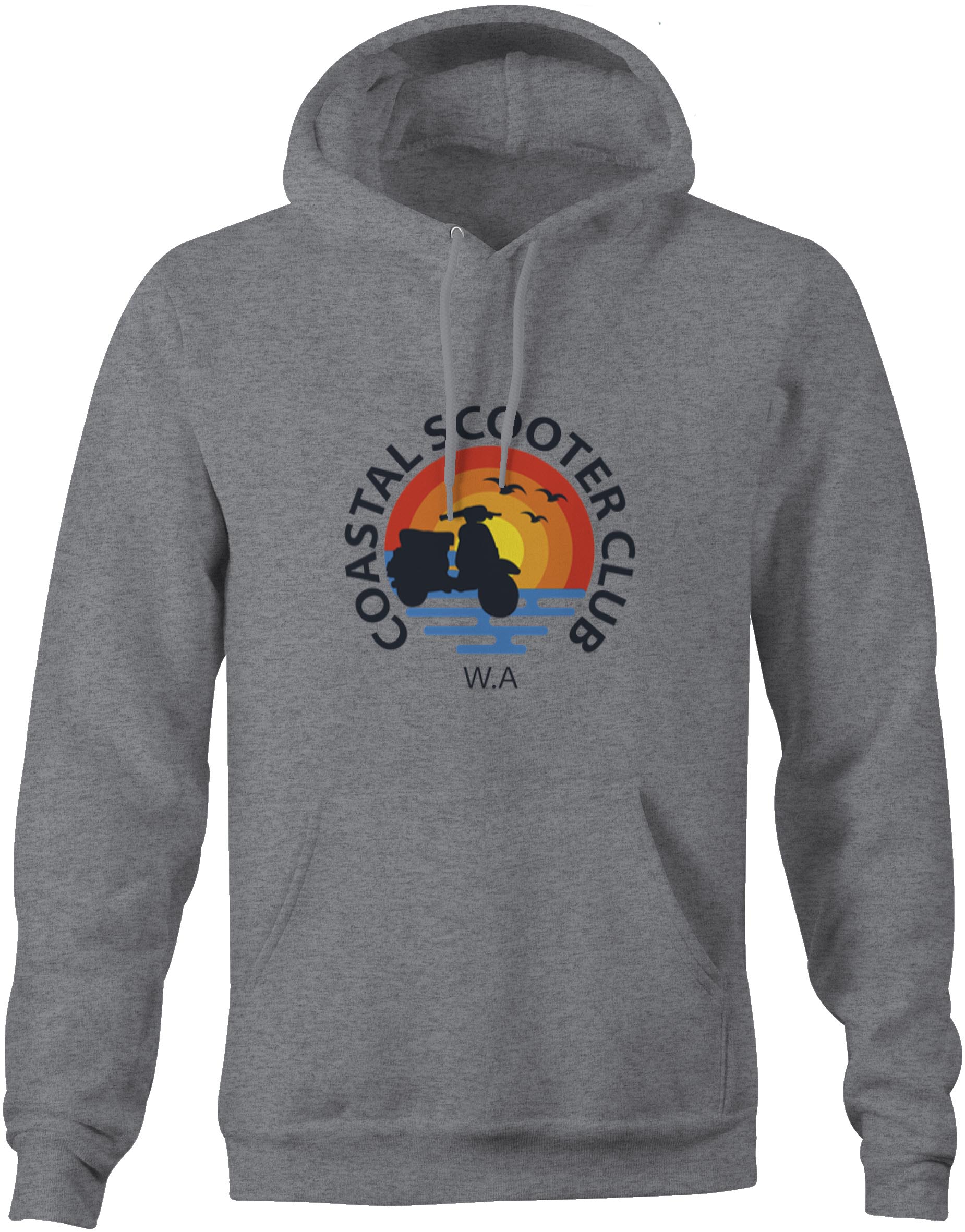 Coastal Scooter Club Logo Hoodie