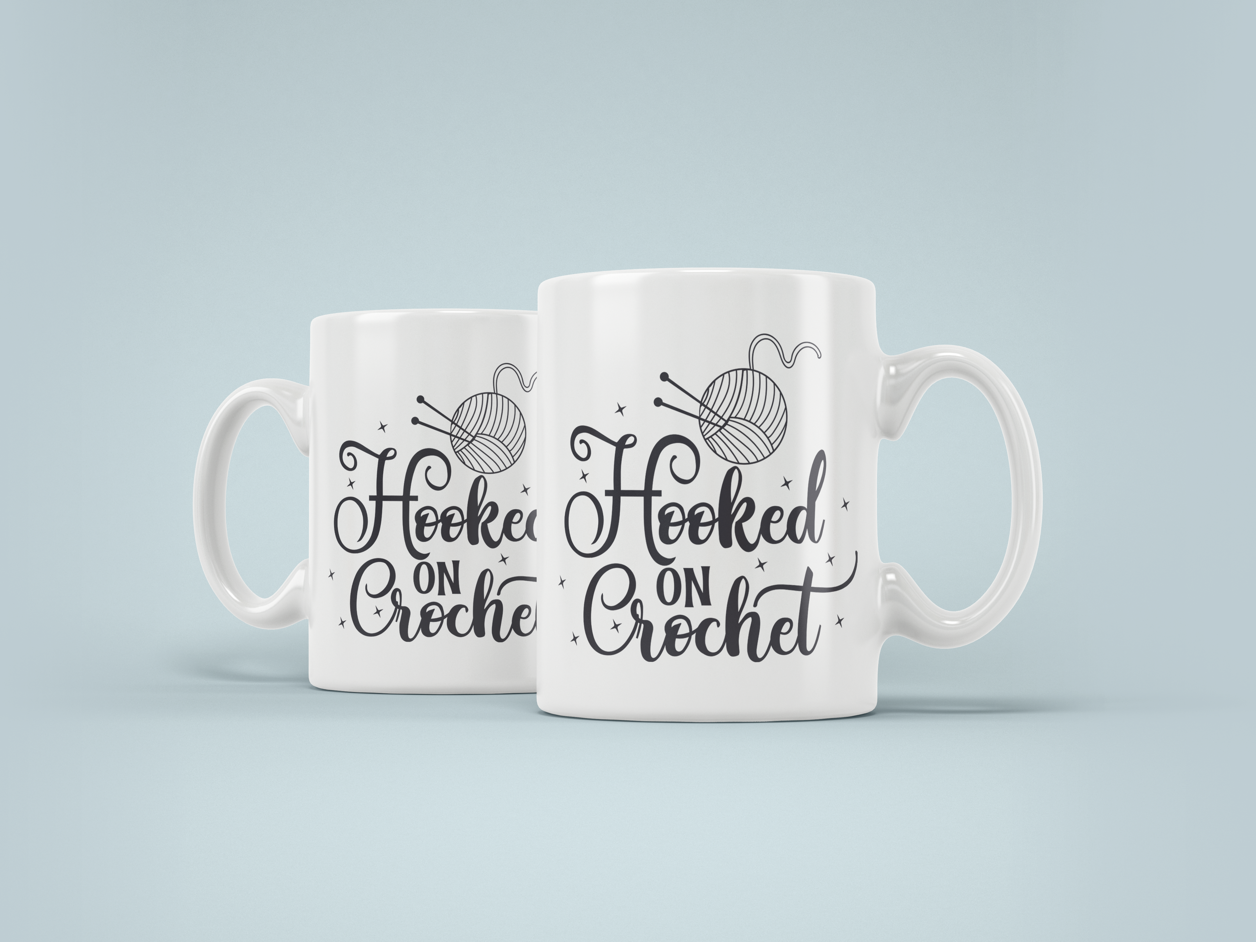 Hooked on Crocheting 11oz Mug