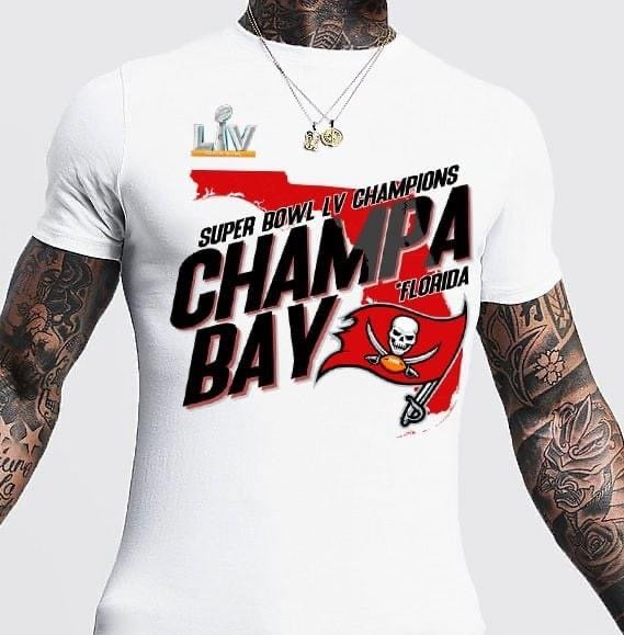 Tom Brady Tampa SB Super Bowl Winners T-Shirt