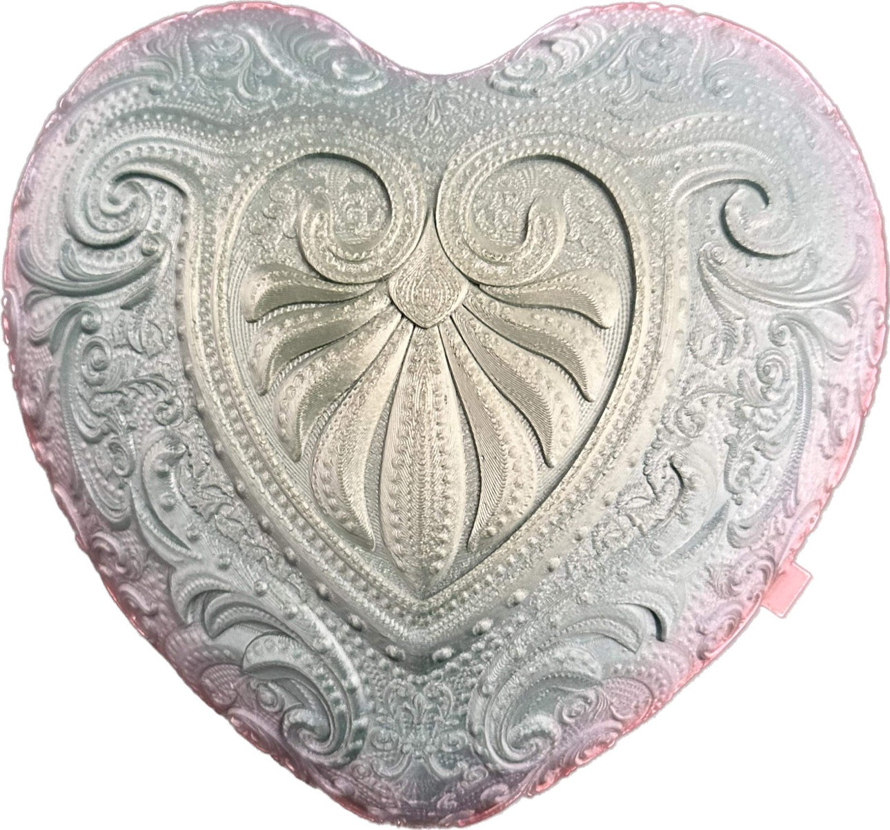 Large Heart Shaped Trinket Box