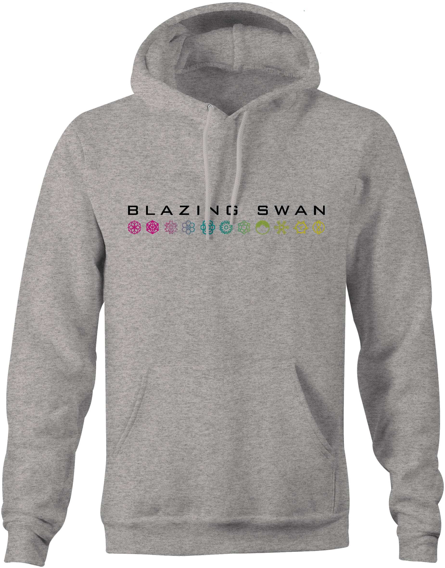Blazing Swan Logo Hoodie