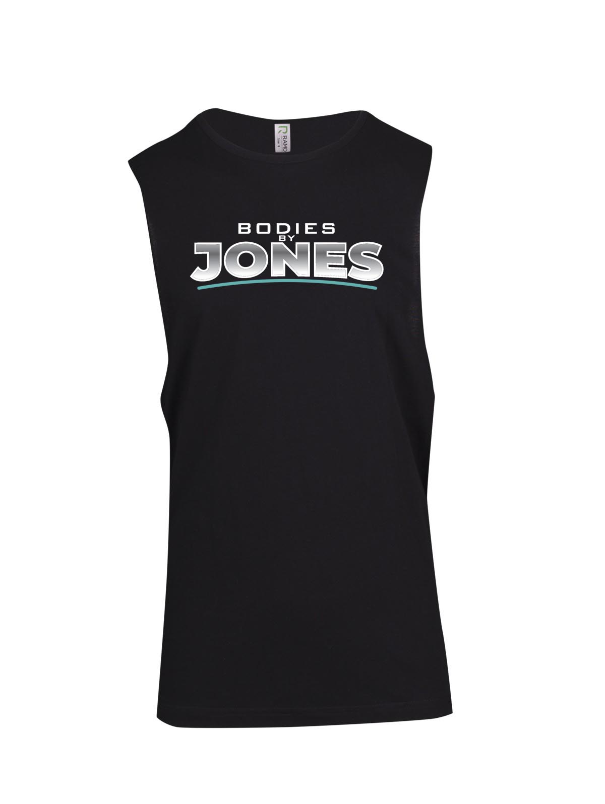 Bodies By Jones Logo Muscle T