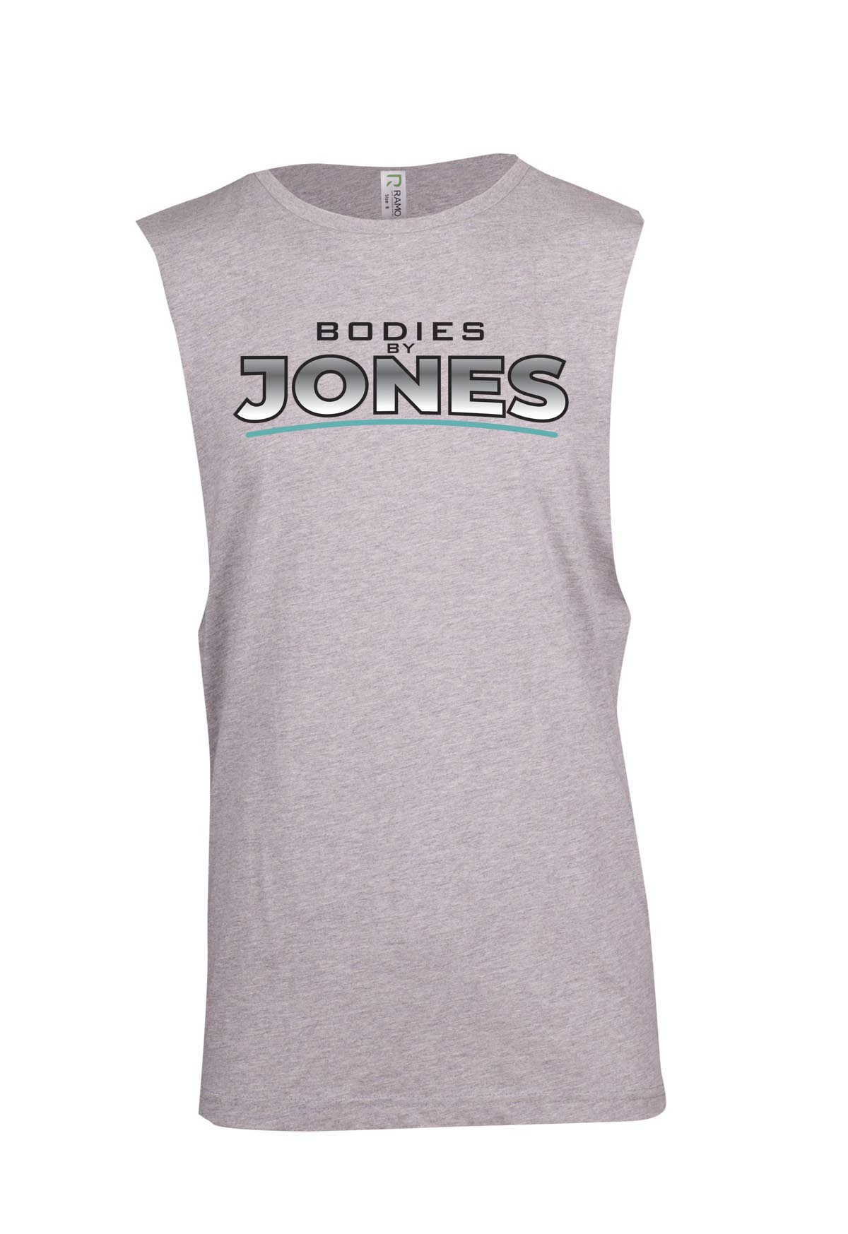 Bodies By Jones Logo Muscle T