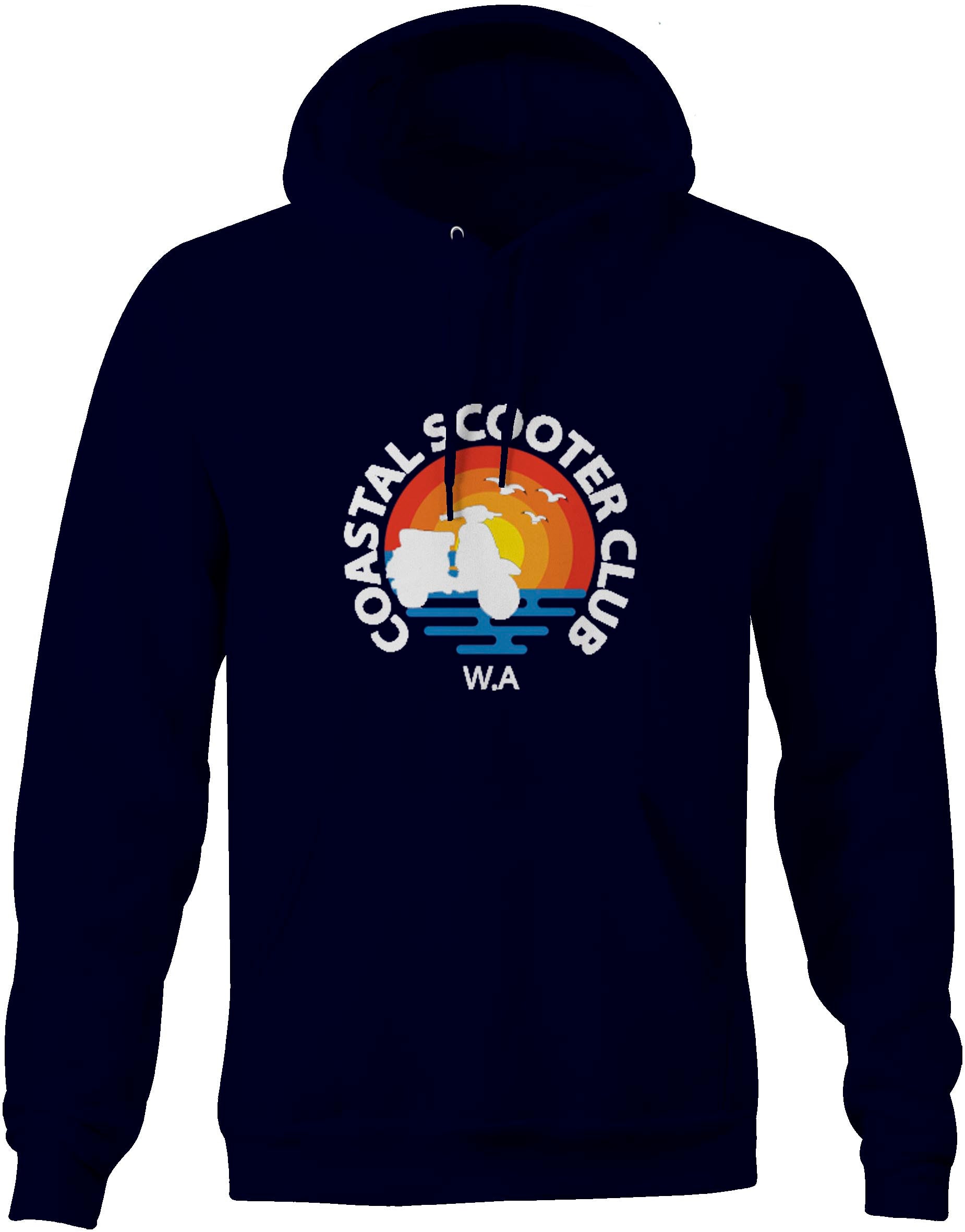 Coastal Scooter Club Logo Hoodie