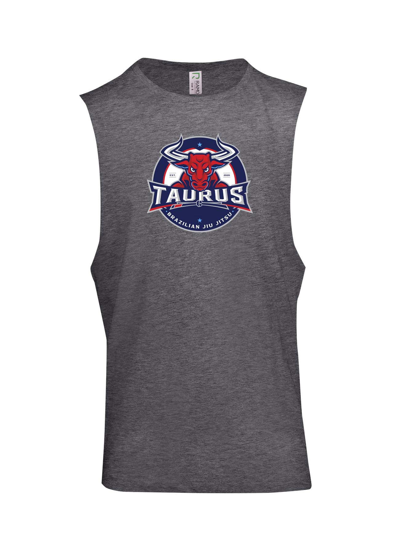 Taurus Front Logo Muscle T