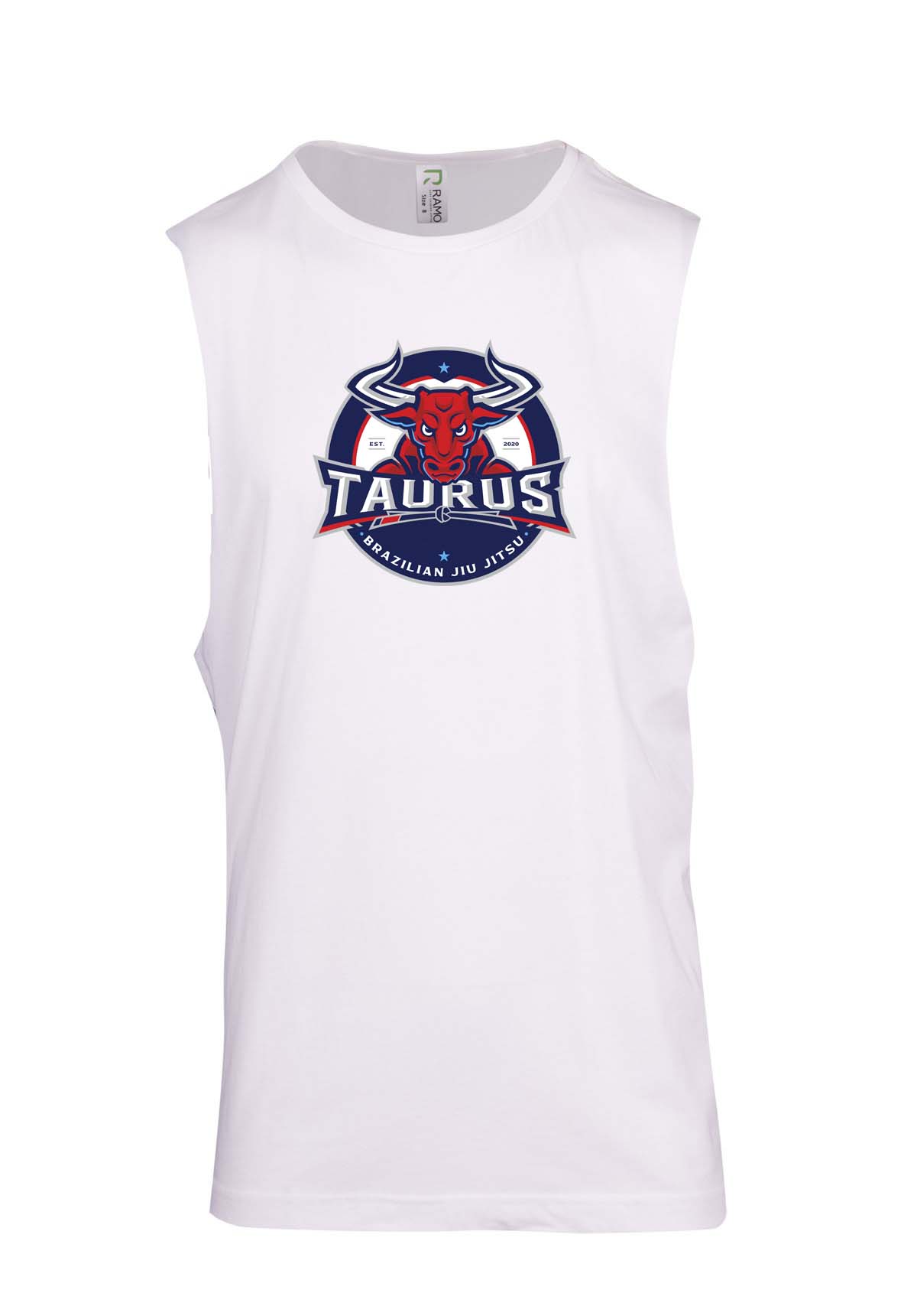 Taurus Front Logo Muscle T