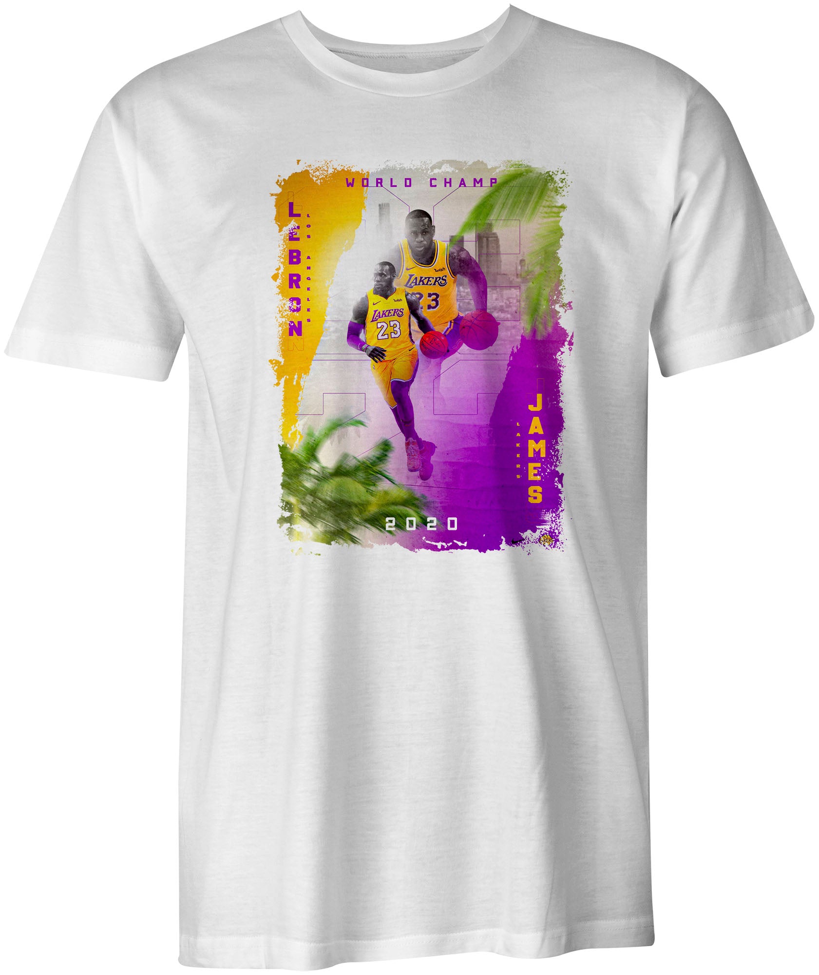 LA Lakers Themed T-Shirt Type 3